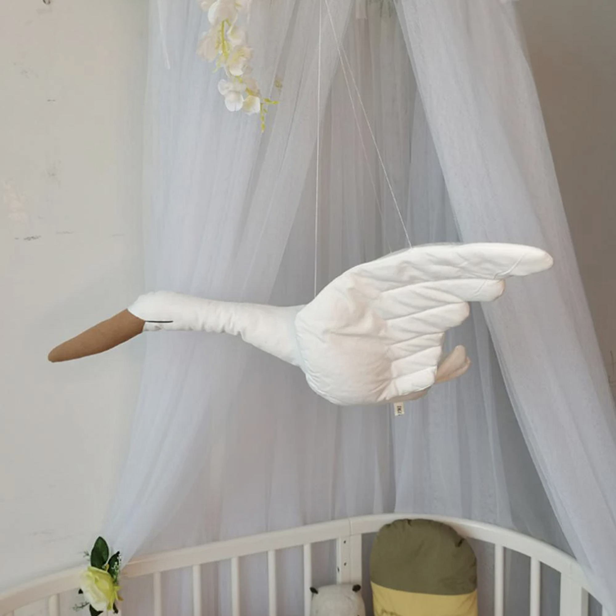 AeroSwan Glide Nursery Mobile For Kids Three Color Options