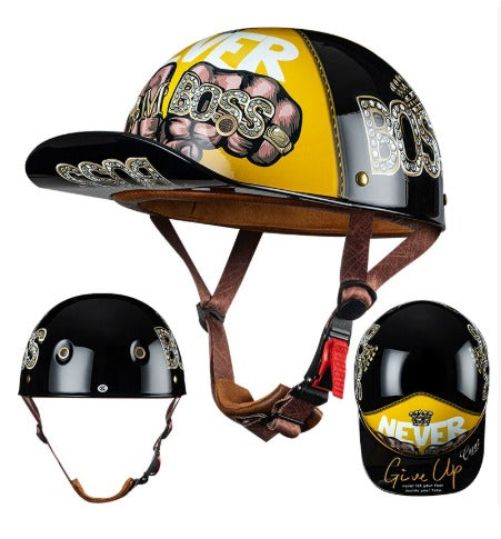 קסדת וולושילד: קסדת אופנוע מוסמכת DOT ו-ECE עם קליפה קלת משקל ABS וריפוד EPS רב-צפיפות