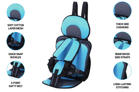 JetSet Pro Baby Travel Car Seat Lightweight Portable