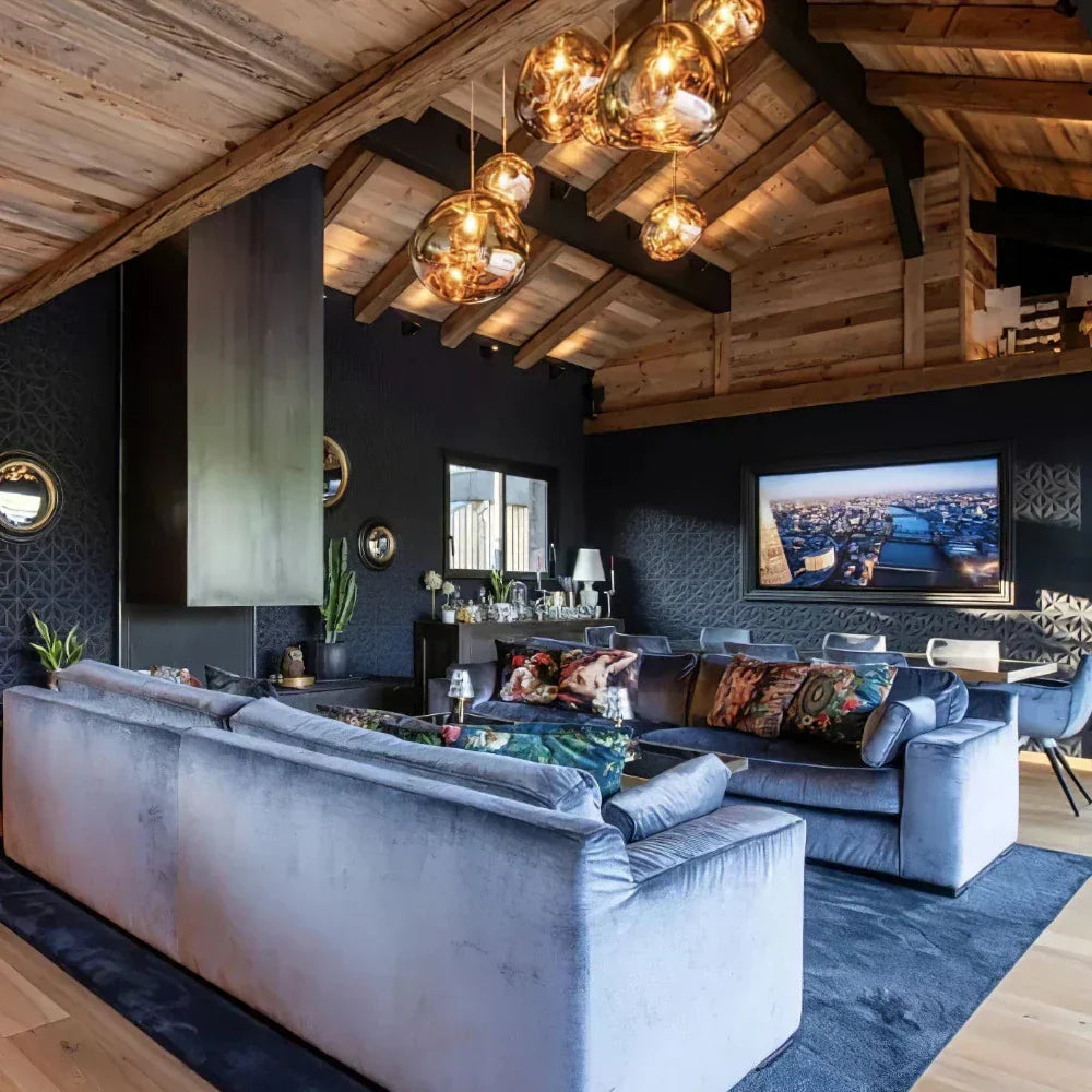 Vibrant Twisted Pendant Lights