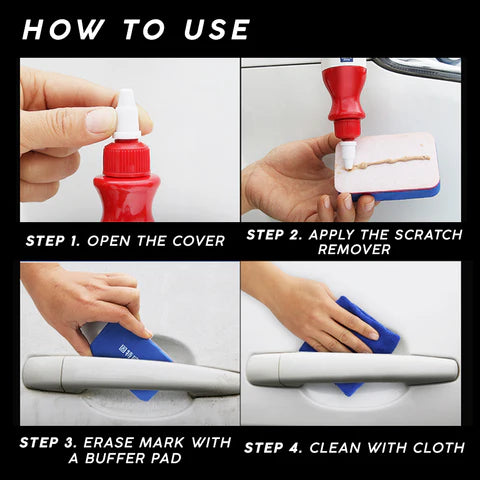 LusterPro Rimuovi Graffi Profondi Per Protezione Vernice Auto E Ripristino Lucentezza Formula Di Alta Qualità