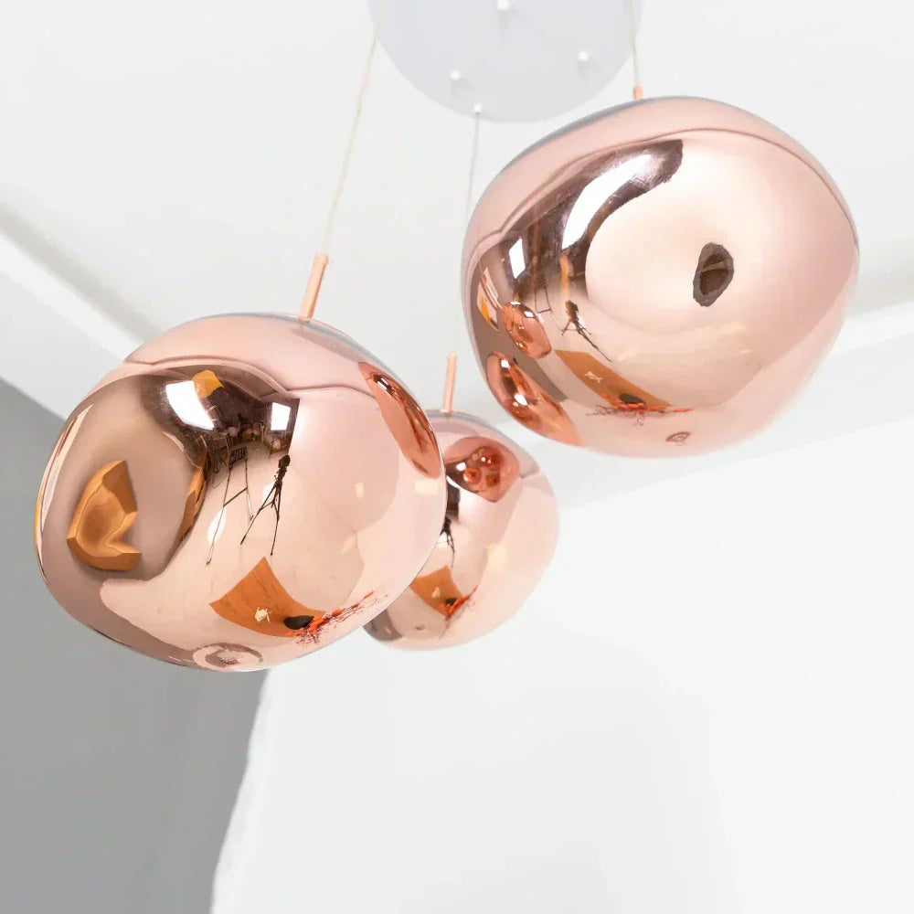 Vibrant Twisted Pendant Lights