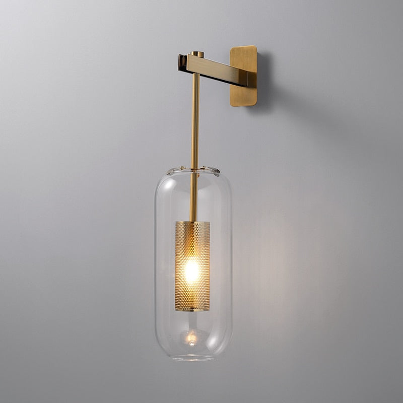 Evara | Modern Glass Wall Sconce