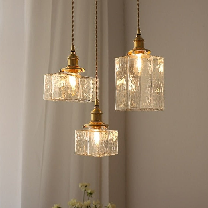 Velora | Vintage-Style Glass Pendant Lights