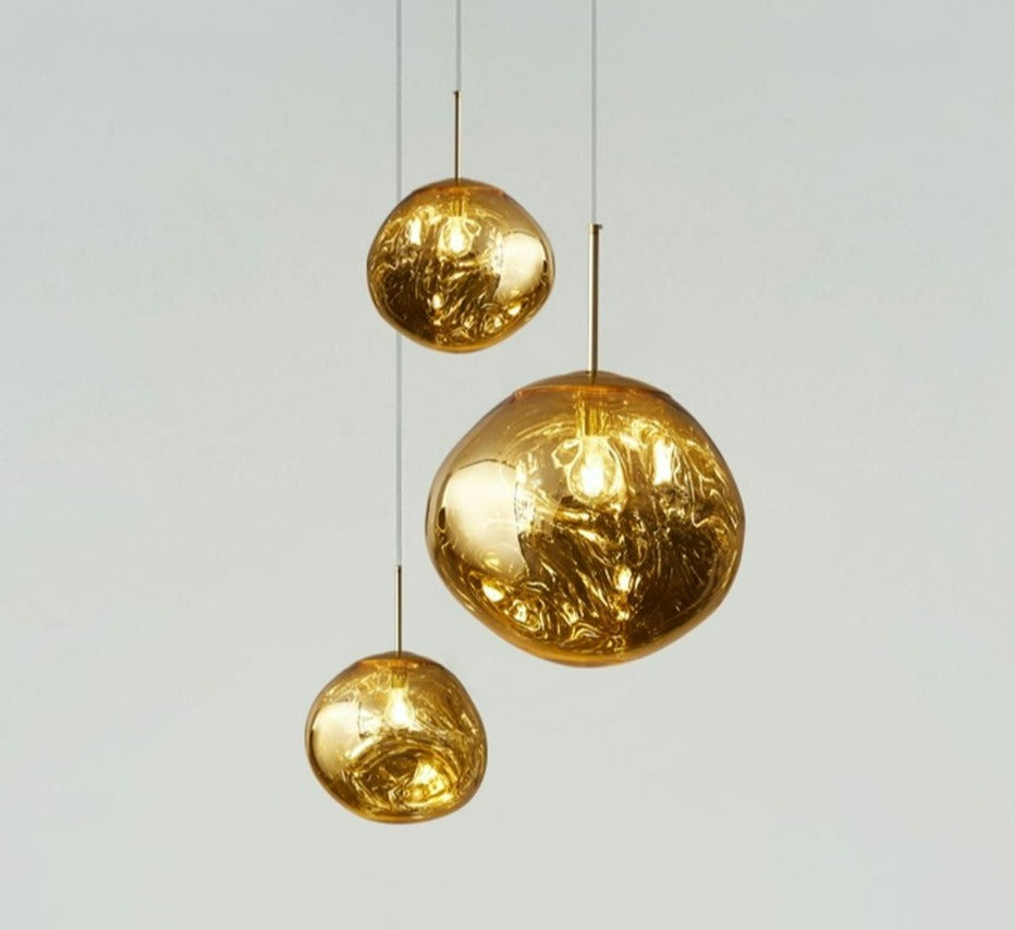 Vibrant Twisted Pendant Lights