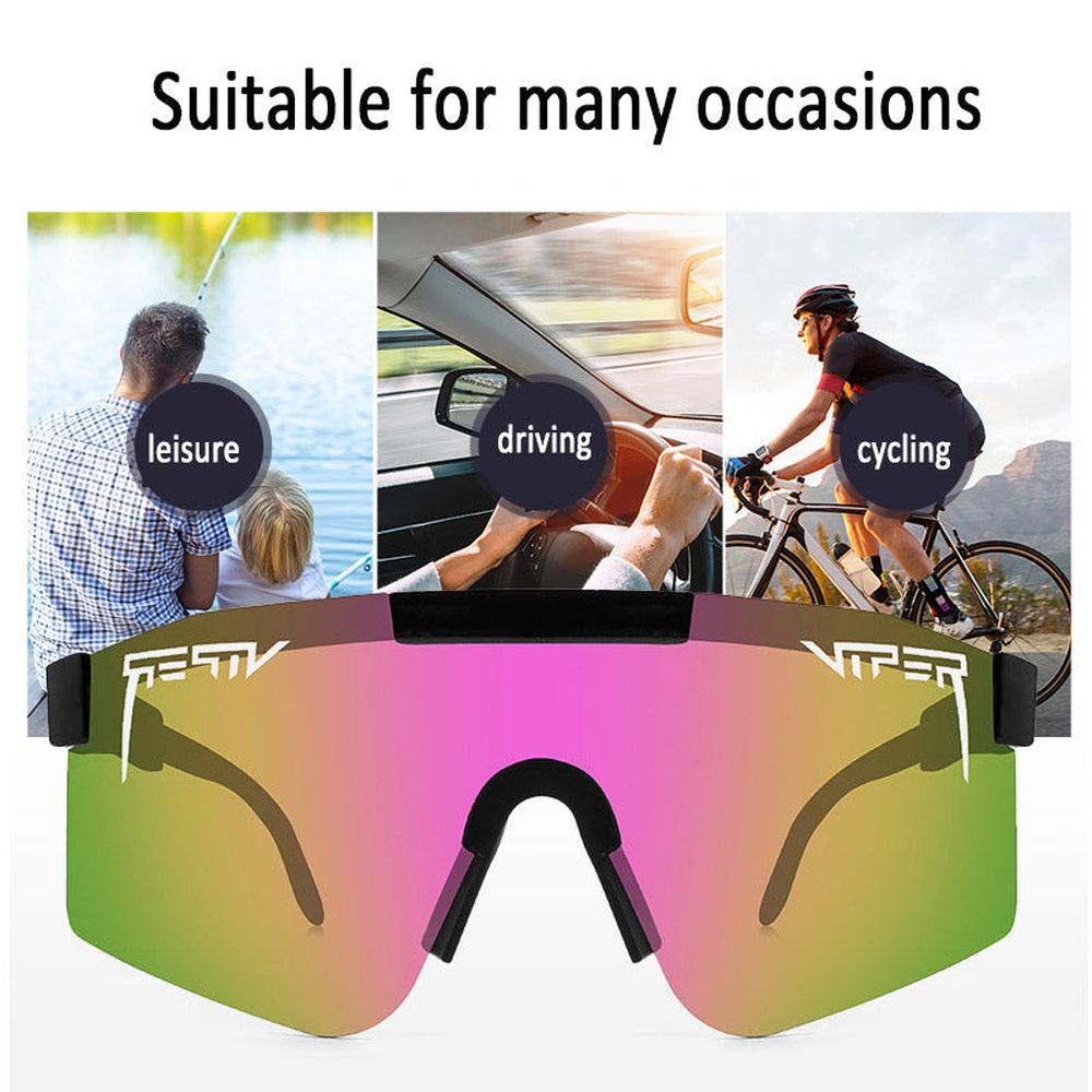 AeroNova Viper Sunglasses With UV400 Polarized Lenses
