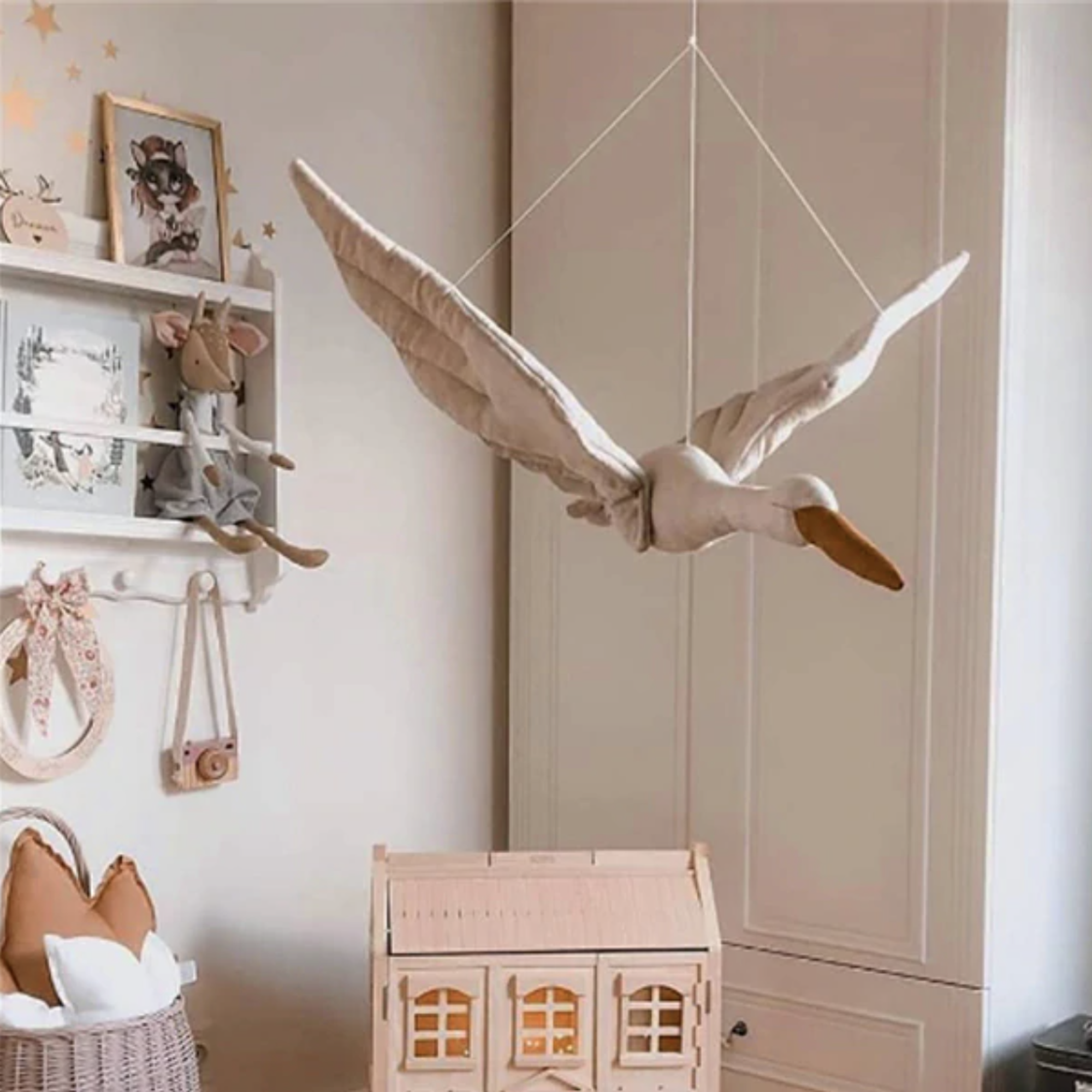 AeroSwan Glide Nursery Mobile For Kids Three Color Options
