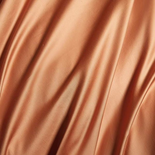 LumaLux Satin Cotton Embroidered Bedding Set 4 Piece