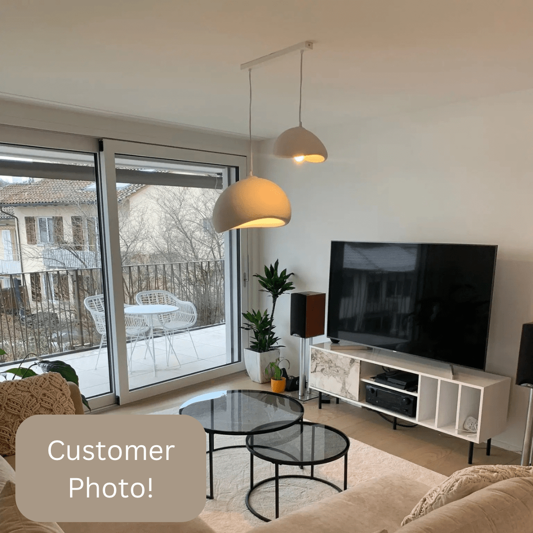 ZyraLux Boho Wasabi Chandelier Lux Resin Pendant Light