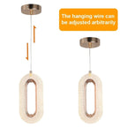 Lampada a sospensione Aurelia a due livelli con prismi di vetro