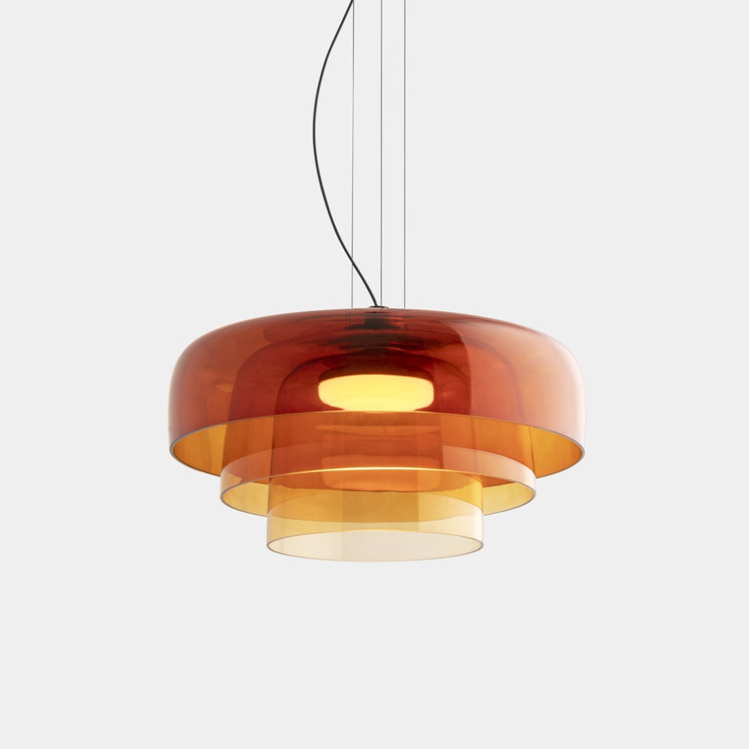 Novael Glass And Metal Pendant Light For Dining Rooms And Kitchens