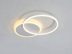 Lampada da soffitto ad anello orbitale AstraHalo con bagliore celestiale