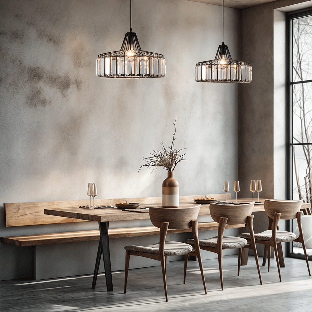 מנורת תליון קריסטל אלארה לאווירה אלגנטית בבית