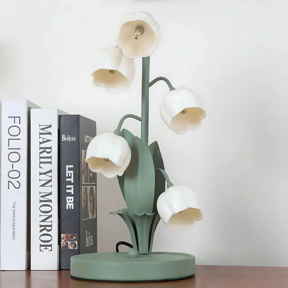 Solara Bloom | Elegante lampada notturna floreale a LED