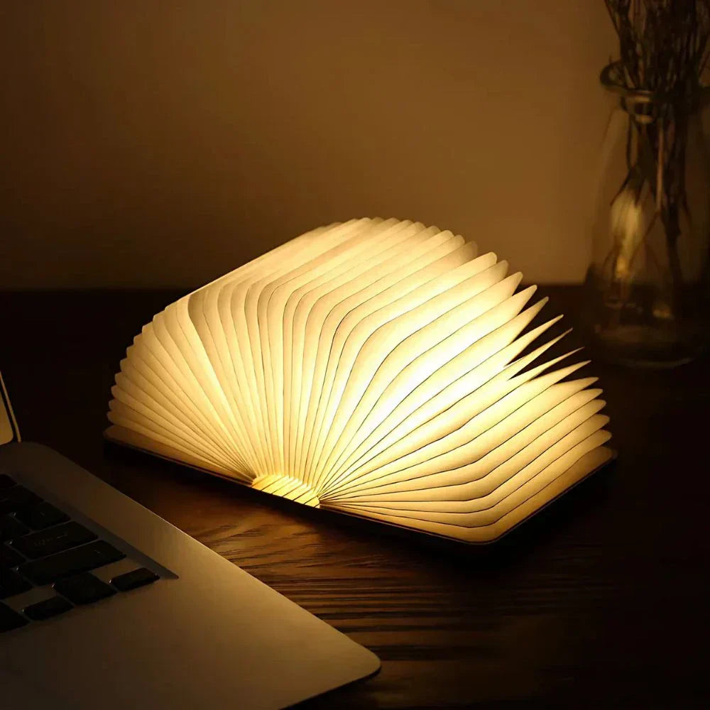 Lumiora | Lampada da libro magnetica, lampada LED portatile ricaricabile
