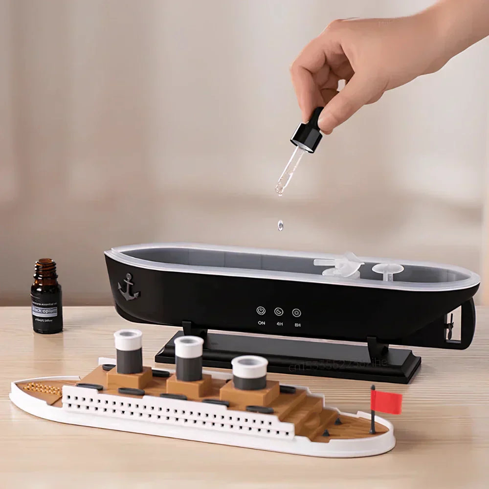 MarinaBreeze | Umidificatore per imbarcazioni con nebbia fresca ultrasonica e aromaterapia