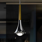 SylvaDrop Nordic Metal Water Drop LED Stair Pendant Light