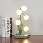 Solara Bloom | Elegante lampada notturna floreale a LED