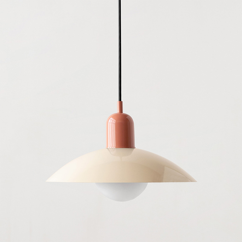 NovaLume Bauhaus Glass Pendant Light for Small Spaces