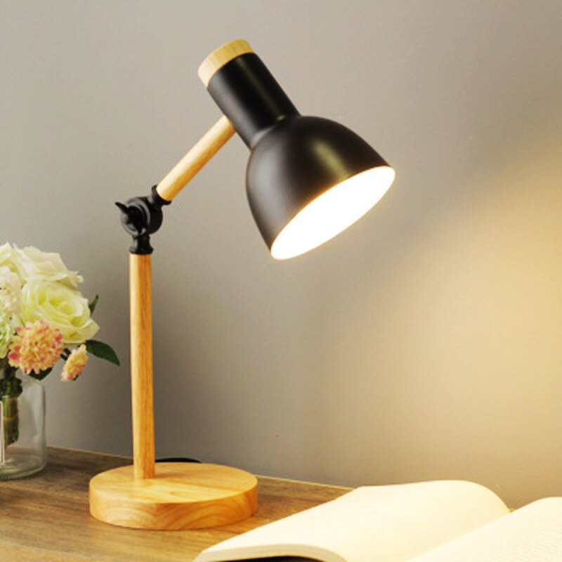 Scandinavian Wooden LED Lamp