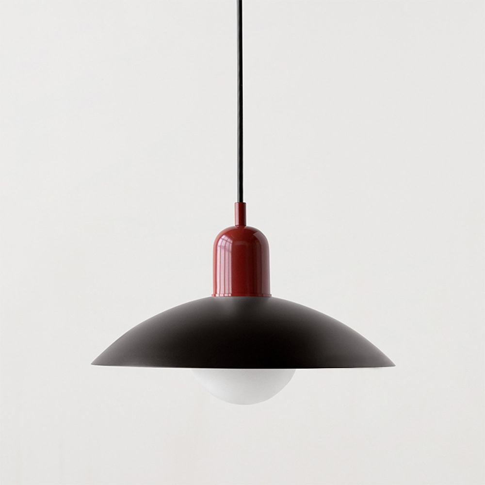 NovaLume Bauhaus Glass Pendant Light for Small Spaces