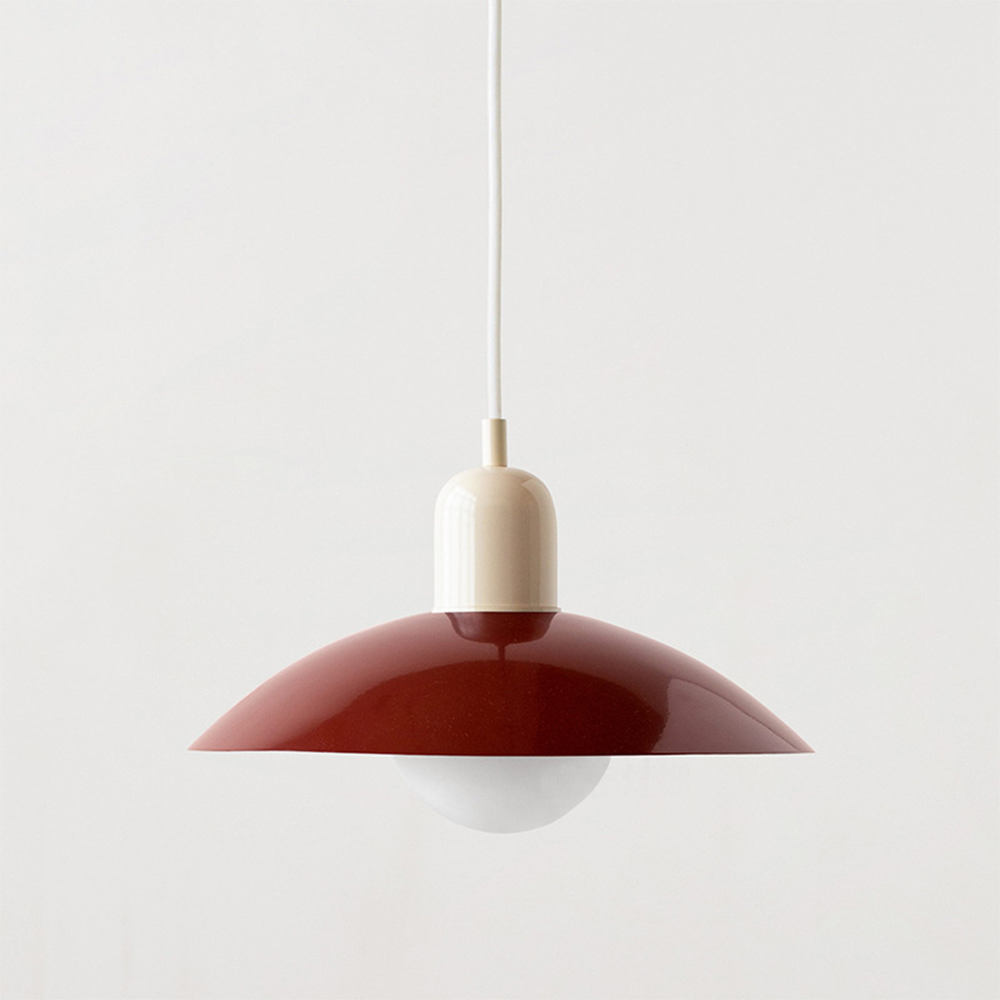 NovaLume Bauhaus Glass Pendant Light for Small Spaces