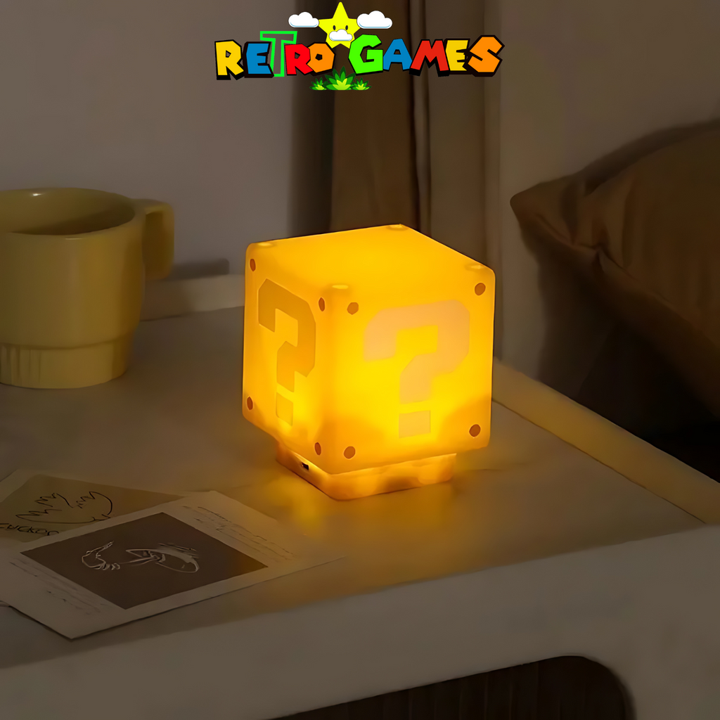 LuminoQuest Illuminatore a Blocchi per Fan di Mario Retrò