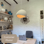 ZyraLux Boho Wasabi Chandelier Lux Resin Pendant Light