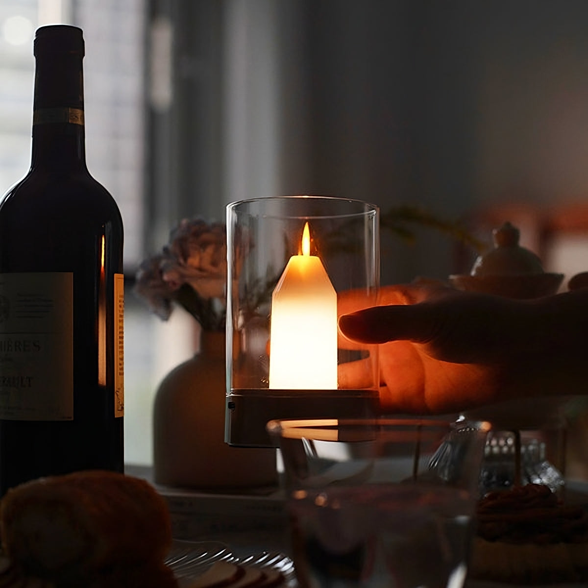 Aurelle vågaktiverat LED-ljus | Beröringsfri stämningsbelysning