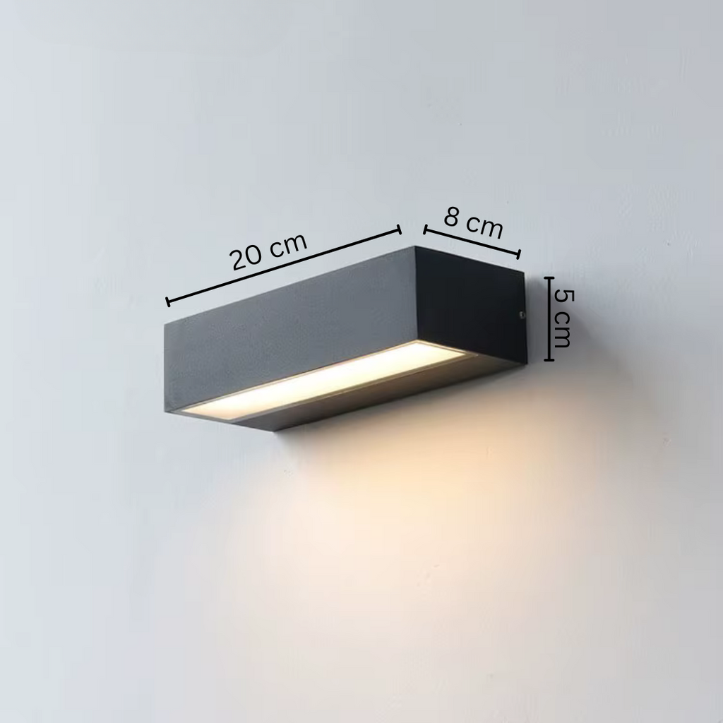 Aurion Outdoor Lamp With Led Bulbs Included Ip65 Rated Weatherproof