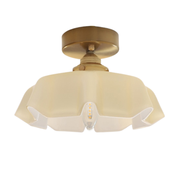 Lunaria | Pendente Fiore di Vetro & Lampade a Soffitto