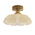 Lunaria | Pendente Fiore di Vetro & Lampade a Soffitto