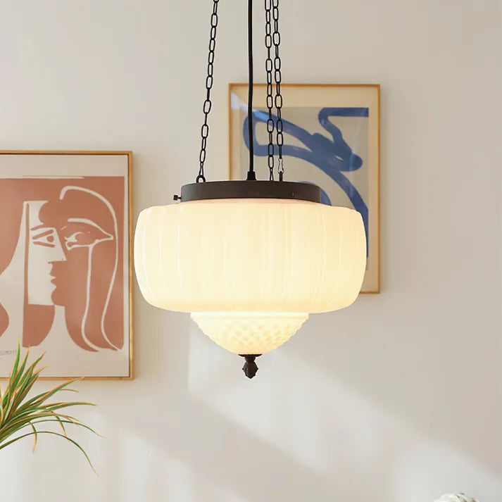 Aurelia White Minimalist Pendant Light For Modern Spaces