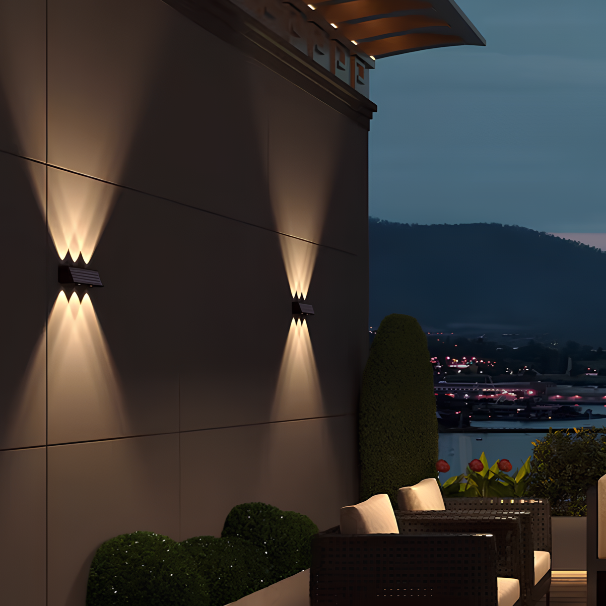 HelioCasa | Waterproof Solar LED Outdoor Wall Light