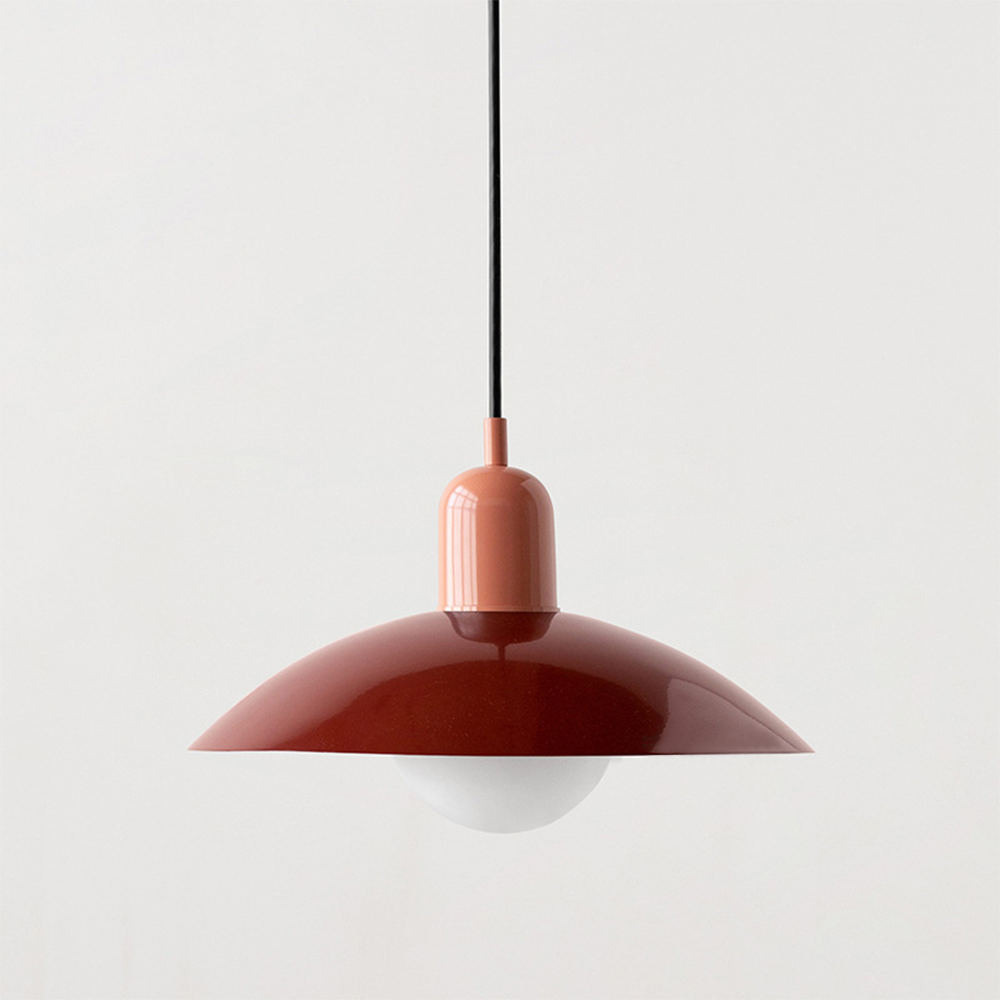NovaLume Bauhaus Glass Pendant Light for Small Spaces