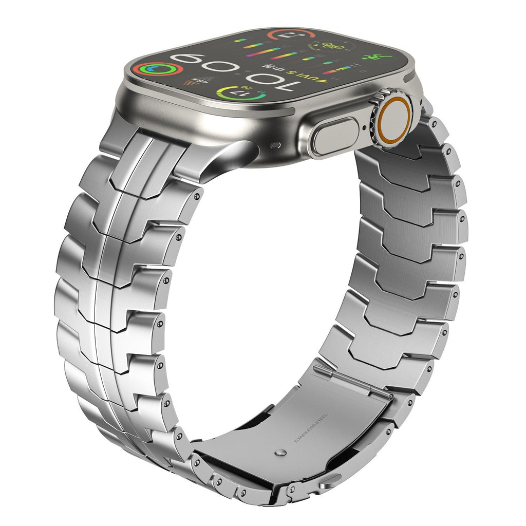 Aventis Titanium Apple Watch Band with Hypoallergenic Clasp
