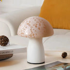 Fenlo | Vintage Dimmable Glass Mushroom Table Lamp