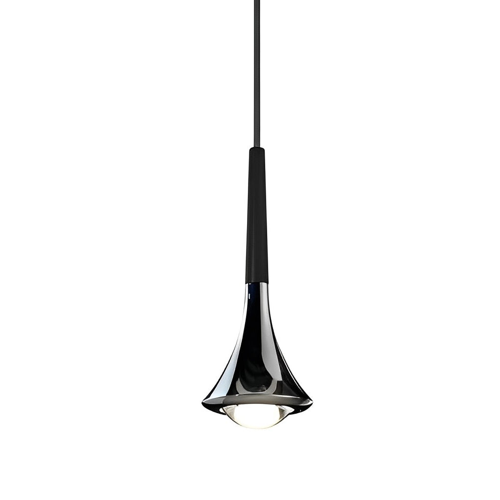 SylvaDrop Nordic Metal Water Drop LED Stair Pendant Light