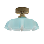 Lunaria | Pendente Fiore di Vetro & Lampade a Soffitto