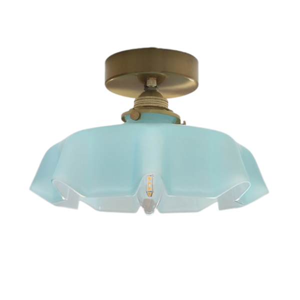 Lunaria | Pendente Fiore di Vetro & Lampade a Soffitto