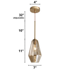 Averill | Moderna glaspendellampor