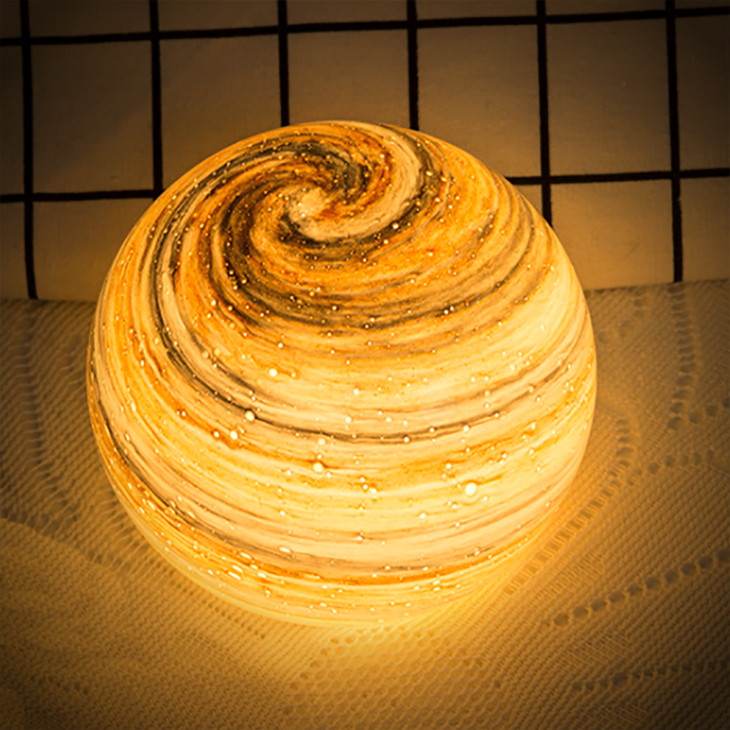 Lunara Lampada da Luna in Vetro