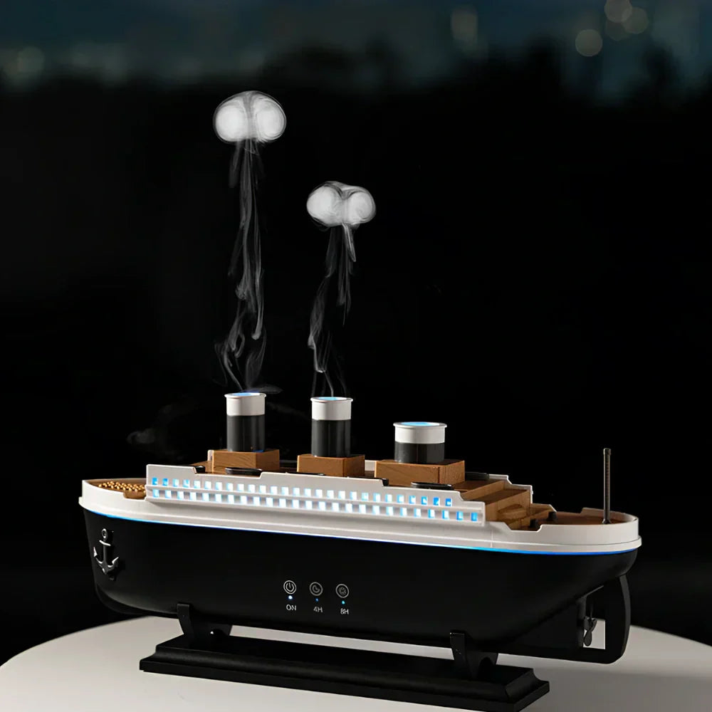 MarinaBreeze | Umidificatore per imbarcazioni con nebbia fresca ultrasonica e aromaterapia