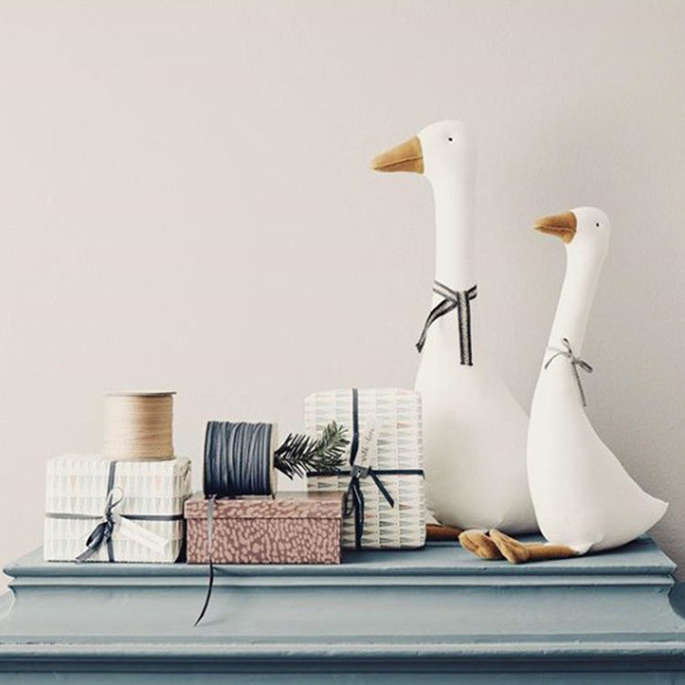 כרית רכה של אווז סילבנסט לילדים צעצוע חיבוק נעים