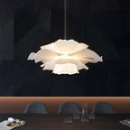 Nerisa Bloom White Flower Pendant Lamp for Living Room