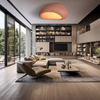 מנורת תקרה קיריילומן בהשראת וובי-סאבי יפנית