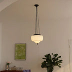 Aurelia White Minimalist Pendant Light For Modern Spaces
