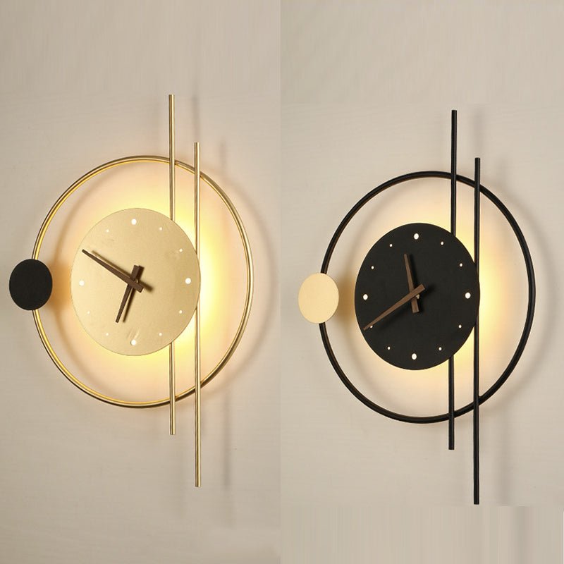 NovaGlow | Moderne LED Wanduhr Licht