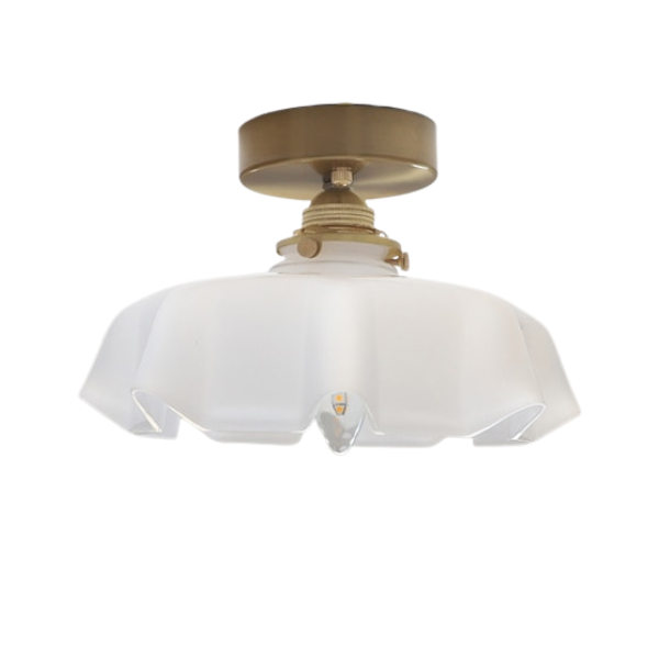 Lunaria | Pendente Fiore di Vetro & Lampade a Soffitto