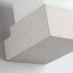 Novalume Outdoor Led Lamp With Borosilicate Glass Diffuser Cement And Iron Ip65